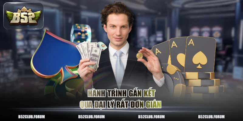 Hành trình gắn kết qua đại lý rất đơn giản
